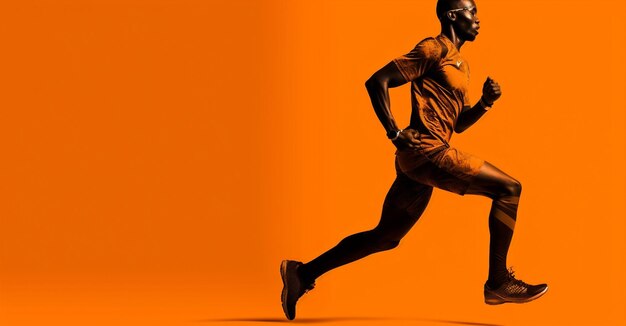 Professional runner using METAFITAI